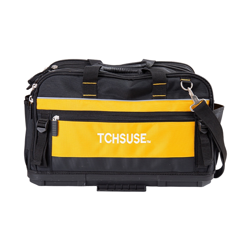 Tas perkakas bagian bawah plastik 17 inci/20 inci 1680D